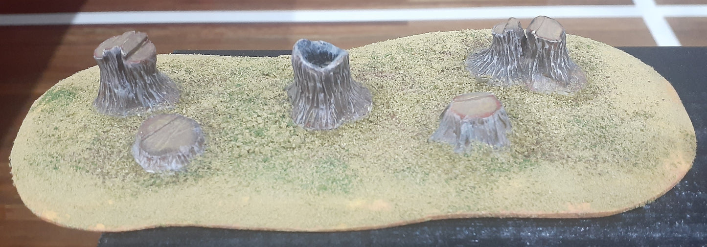 Large Tree Stumps